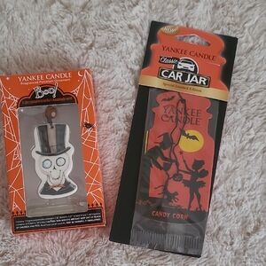 Yankee Candle Halloween Car Fresheners - Black and Orange BONEY BUNCH